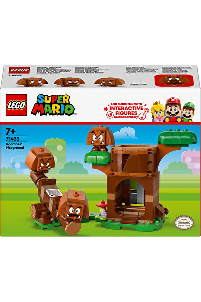 LEGO ® Super Mario™ Goomba OyunParkı 71433 - 7+ için Koleksiyonluk Yaratıcı Oyuncak Yapım Seti (173P)