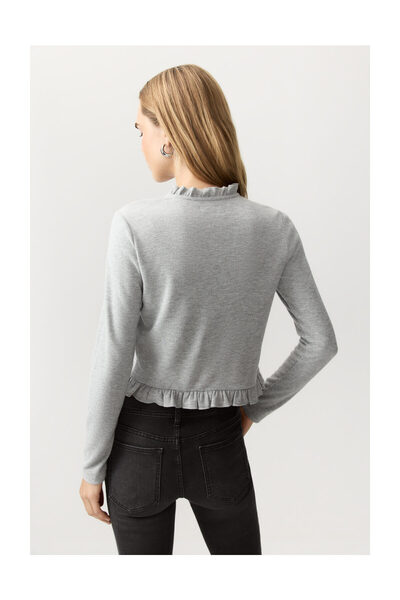 LEFTIES Woman's Wavy Knit Jacket