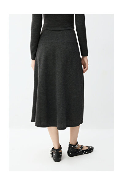 LEFTIES Damenrock mit Schrägschnitt