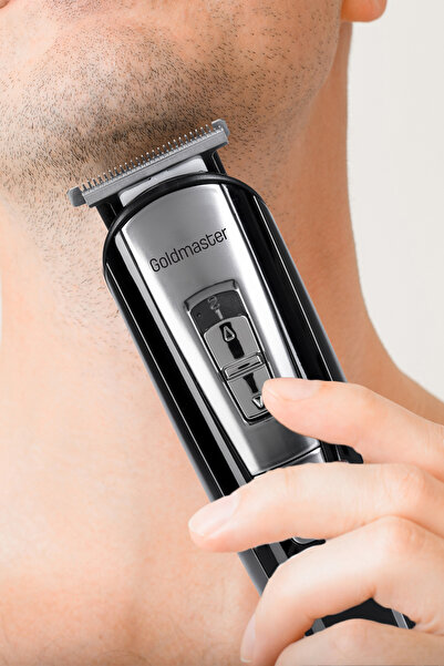 GOLDMASTER Tetra 14in1 Islak Kuru IPX6 Hızlı Şarjlı Çelik Bıçaklı Taşıma Kılıfl Hediyeli Erkek Bakım Seti Kiti