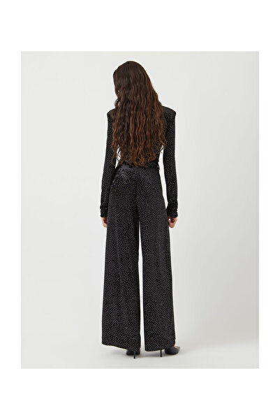 YAS. Yastillia Hw Velvet Wide Pant - Show