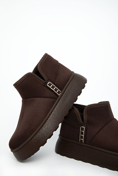 SOHO Kahve Süet Kadın Bot & Bootie 21066