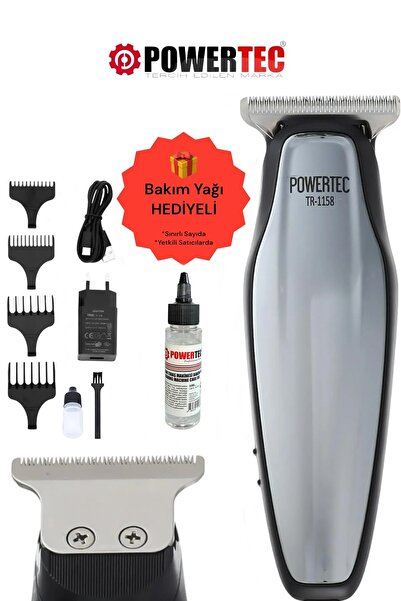 POWERTEC TR-1158 Saç Sakal Tıraş Makinesi