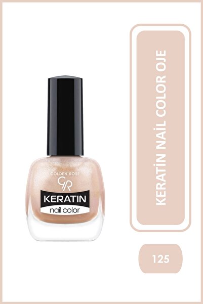 Golden Rose Keratin Nail Color  No.125 Keratin Oje 10,5 ml