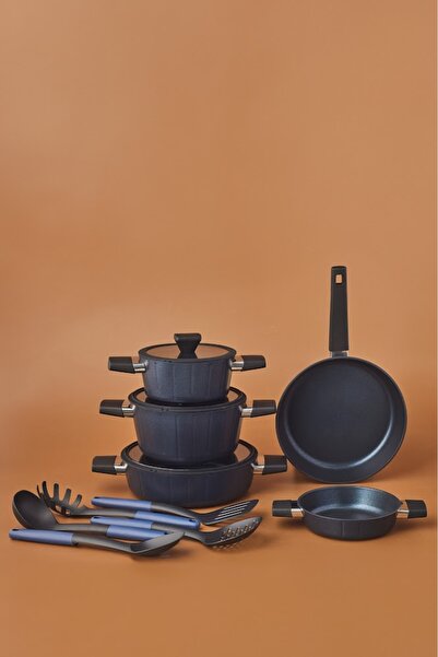 Karaca Biodiamond Regnum İndüksiyon Tabanlı 13 Parça Servis Seti Hediyeli Tencere Seti