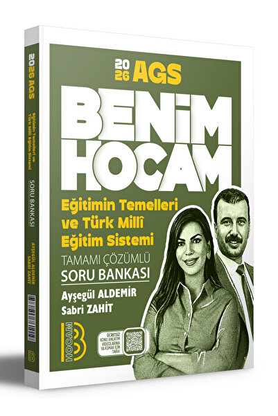 Benim Hocam Yayınları 2026 Eğitimin Temelleri ve Türk Milli Eğitim Sistemi Ta...