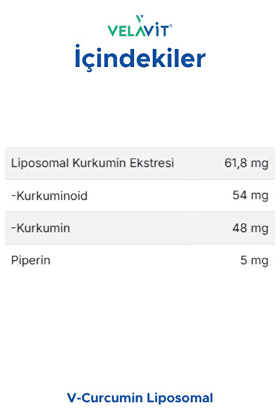 Velavit V-Curcumin Liposomal