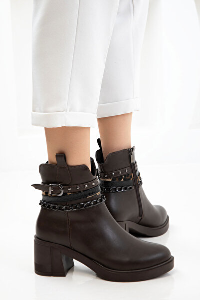 SOHO Kahve Kadın Bot & Bootie 21007