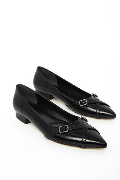 SOHO Black Women's Classic Heeled Shoes 21056