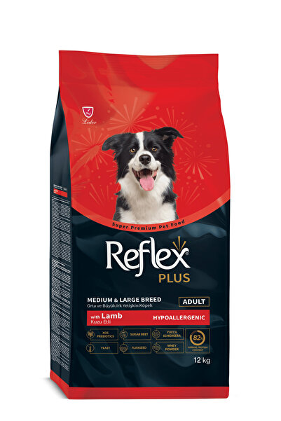 Reflex Plus Hipoalerjenik Kuzu Etli Orta Ve Büyük Irk Yetişkin Köpek Maması 1...