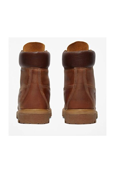 Timberland Prémiové 6palcové nepromokavé boty se šněrováním, hnědé