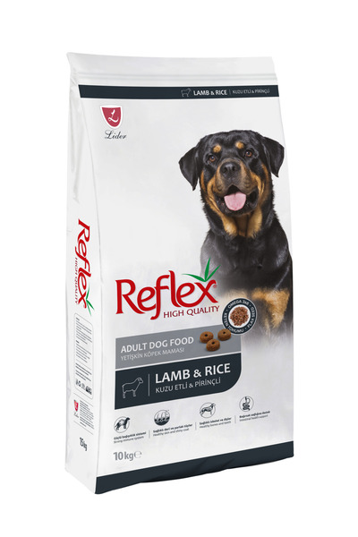 Reflex Kuzu Etli ve Pirinçli Yetişkin Köpek Maması 10 kg