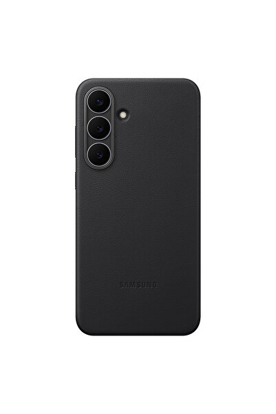 Samsung S25 FE Deri Kılıf - Siyah
