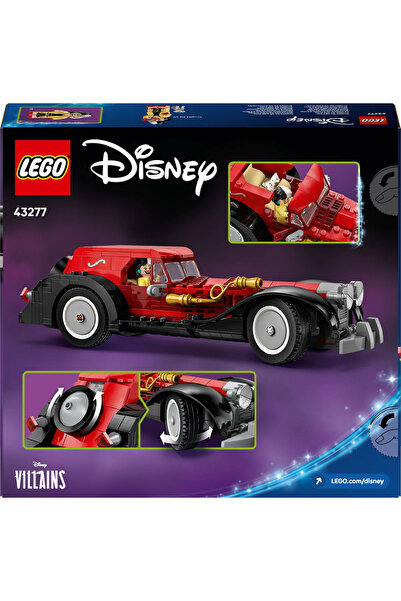 LEGO ® ǀ Disney Cruella De Vil’in Arabası 43277 - 9+ Çocuklar için Yaratıcı Oyuncak Yapım Seti (378 P)