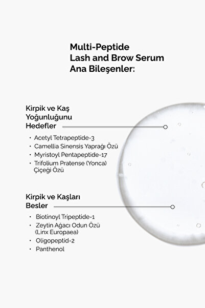 The Ordinary Multi-Peptide Lash and Brow Serum - Yoğun Görünüm Kaş Kirpik Serumu