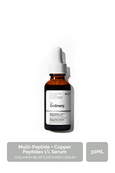 The Ordinary Multi-Peptide + Copper Peptides 1% Serum  - Yaşlanma Belirtileri Karşıtı Serum