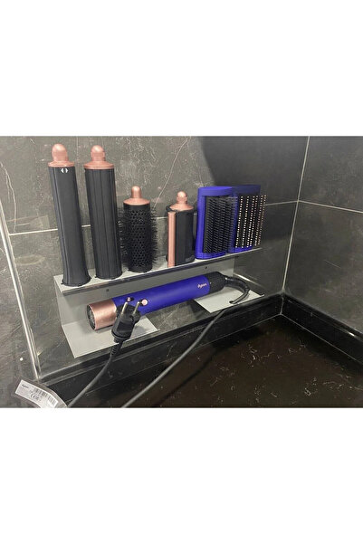 Revenge Dyson Standı, Dyson Askısı - Dyson Airwrap Multistyler Uyumlu Düzenleyici Aparat Stand Concrete Gray