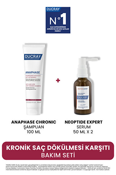 Ducray Neoptide Serum 2x50ml + Anaphase Dökülme Karşıtı Şampuan 100ml