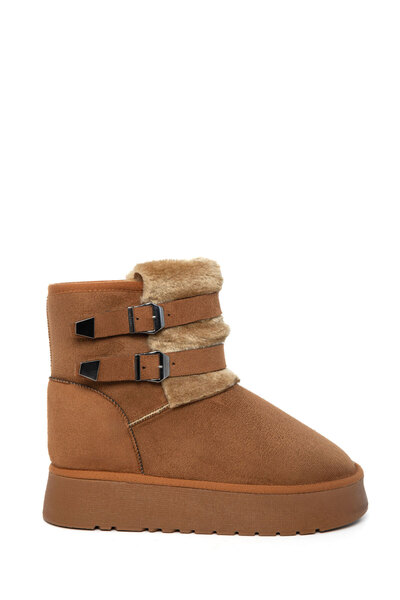 SOHO Tan Suede Women's Boots & Booties 21038