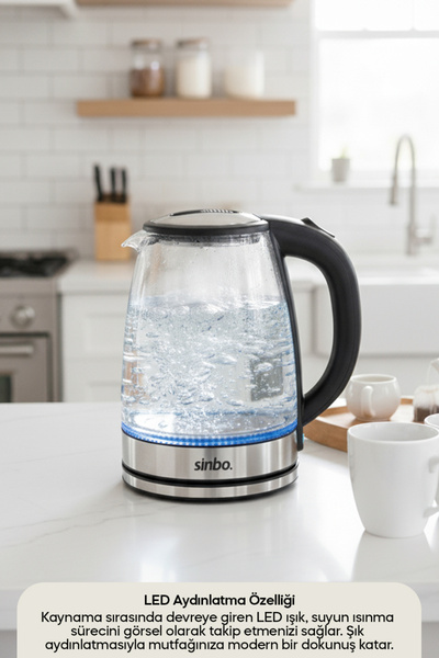 Sinbo Sk-8029 Glass Kettle