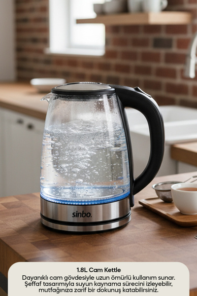 Sinbo Sk-8029 Glass Kettle
