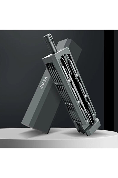 shaza 44 Parça Hassas Tornavida Seti – Mıknatıslı Alüminyum Kasa Telefon, Pc Vb. Tamir Seti