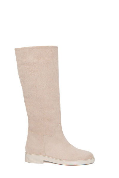 SOHO Bej Süet Kadın Çizme 21031