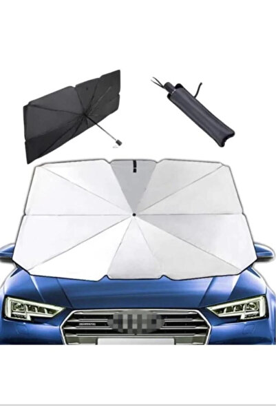 10oto واقي شمس للسيارة، مظلة واقية للزجاج الأمامي للسيارة، مقاس 145×79 سم