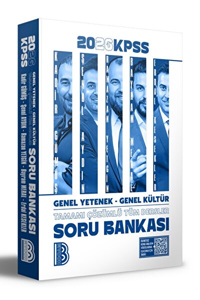 Benim Hocam Yayınları 2026 KPSS Tüm Dersler Tamamı Çözümlü Soru Bankası Benim...