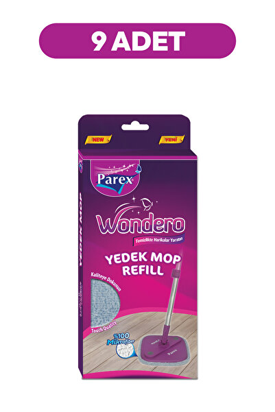 Parex Wondero Yedek Paspas Mop Refill (9 LU SET)