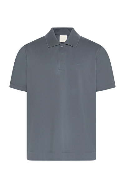 Calvin Klein Polo tričko s krátkým rukávem a patentním zapínáním SS COOLING PIQUE