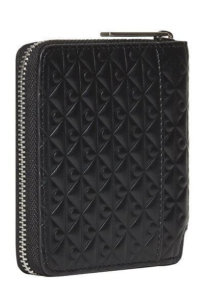 Calvin Klein Емблема с релефно лого ZIP BILLFOLD