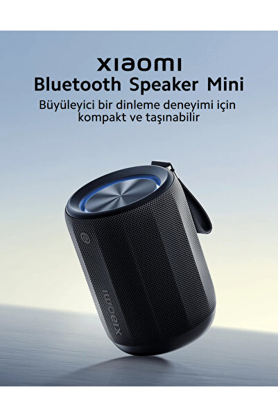 Xiaomi Bluetooth Speaker Mini Bluetooth Hoparlör, IP67, RGB Renkli Işıklı (Xiaomi Türkiye Garantili)