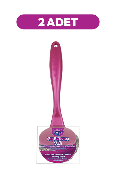 Parex Saplı Ovma Teli İkili Set