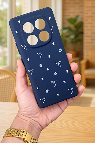 Vip Case Xiaomi Redmi Note 14 Pro 5G MİNİ FİYONK DESENLİ Silikon Darbe Emici Klasik Korumalı Rubber Kılıf