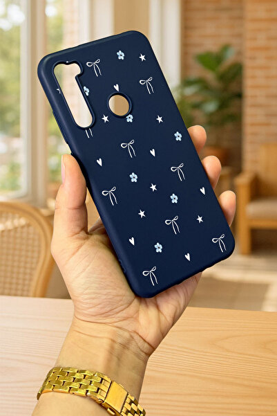 Vip Case Xiaomi Redmi Note 8 MİNİ FİYONK DESENLİ Silikon Darbe Emici Klasik Korumalı Rubber Kılıf277