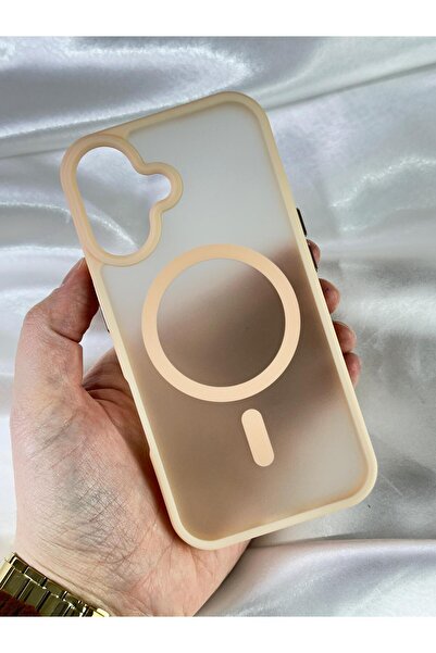 Vip Case iPhone 16 Plus-Yükseltilmiş Kamera Korumalı Buzlu Sararmaz Kablosuz ...