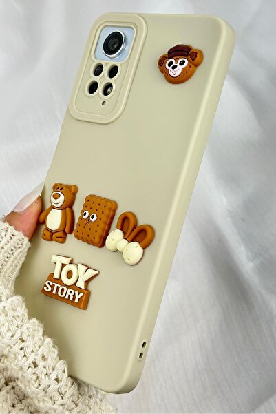 Vip Case Redmi Note 11 Pro and Note 12 Pro | 4g | Compatible Teddy Bear Pattern Cute Silicone Launch Toy Bear Case