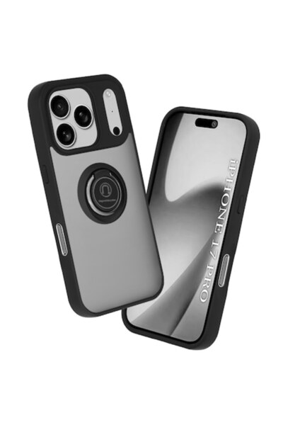 Stef's Cat Husa pentru iPhone 17 Pro, R45, Metal, Μαύρο