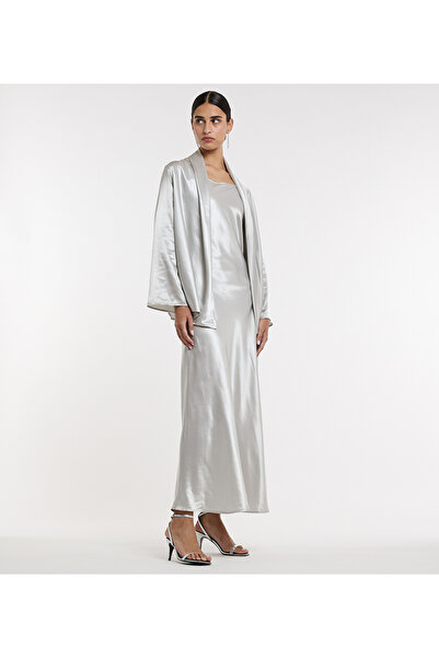 BCBG SILVER-WOMEN-WOVEN DRESS