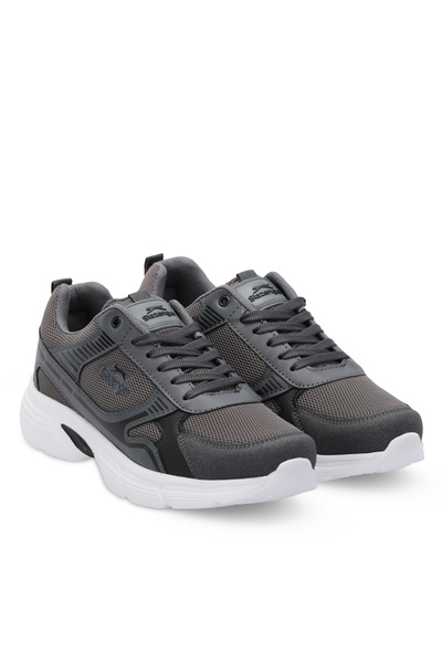 Slazenger Mirage I Large Size Men's Running & Walking Shoes Dark Gray