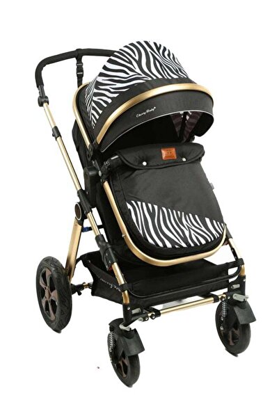 kiddoz عربة أطفال فردية - زيبرا