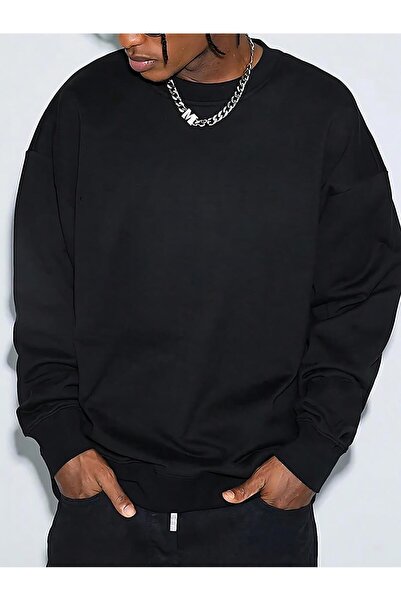 Leader leather Hanorac unisex cu guler rotund – țesătură din bumbac și polies...