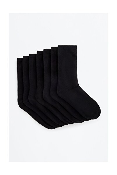 LEFTIES Dětské balení 7 párů jednobarevných dlouhých ponožek