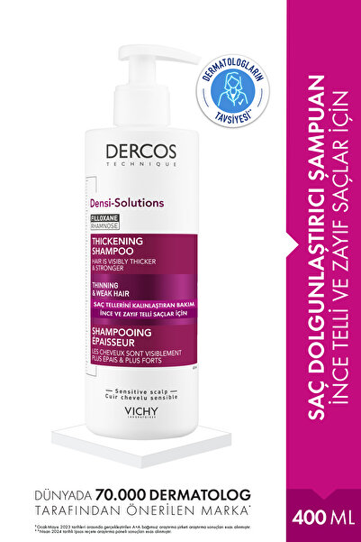 Vichy Dercos Densi-Solutions Şampuan 400 ml K0000