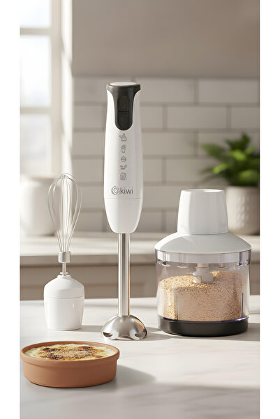 Kiwi Khb 4440 Blender Seti Metal Gri