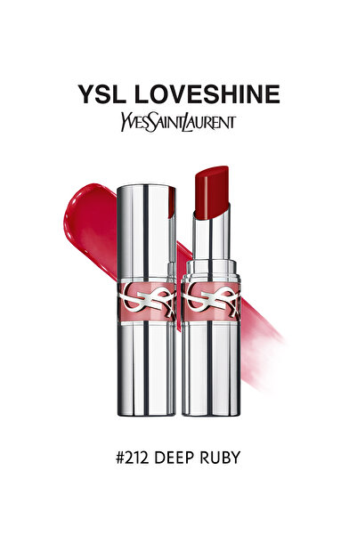 Yves Saint Laurent Loveshine Yoğun Parlaklık Veren Bakım Içerikli Ruj 212 Dee...