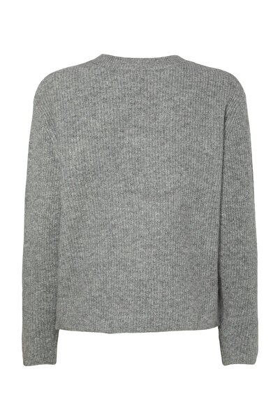 PIECES Pcsilly Ls Rev Tie Knit Noos Bc