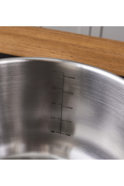 Karaca Indukční hrnec Elite z nerezové oceli s poklicí, 24 cm, stříbrný