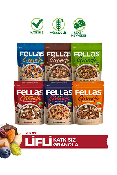 Fellas Granola 6'lı Süper Paket